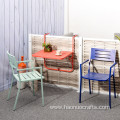 Simple Balcony Railing Hanging Table Metal learning desk